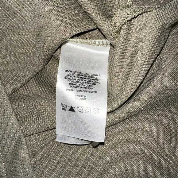 Columbia Men's PFG Omni-Shade Polo Shirt Vented Olive Green Sz L - Picture 6 of 6